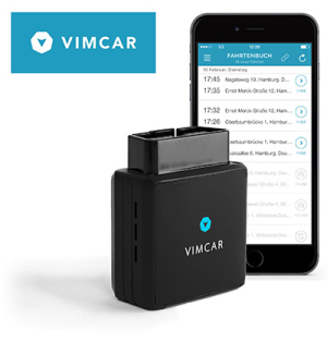 Digitales Fahrtenbuch von Vimcar